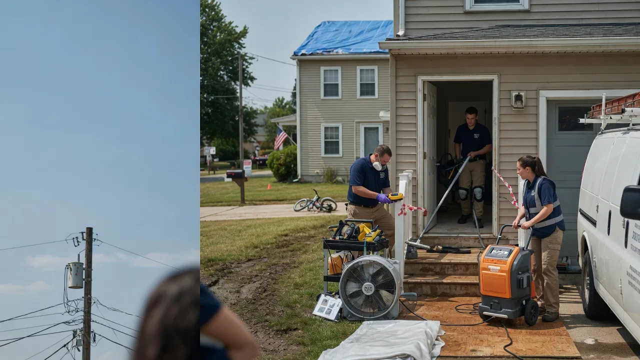Water Damage Repair in Busby, MT near me